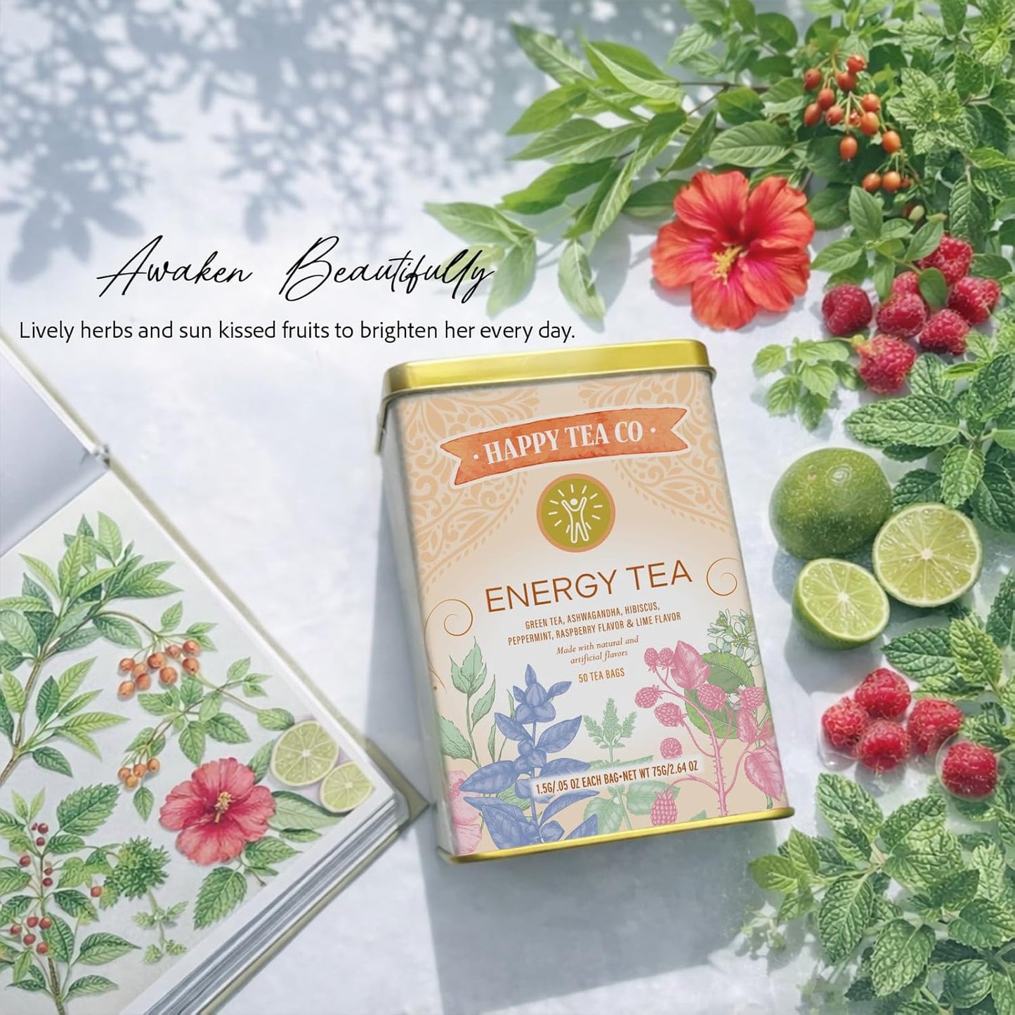 Happy Tea Company Energy Tea