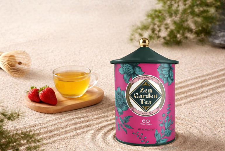Zen Garden Strawberry Green Tea