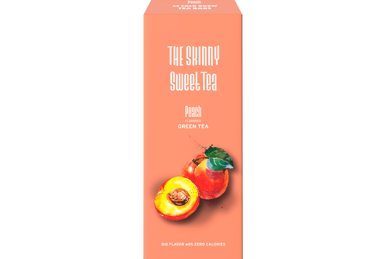 The Skinny Sweet Tea - Peach Flavoured Cold Brew Green Tea