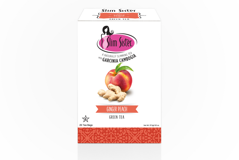 Slim Sister - Ginger Peach Green Tea