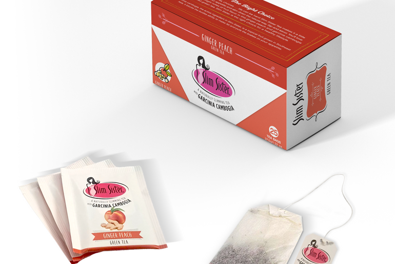 Slim Sister - Ginger Peach Green Tea