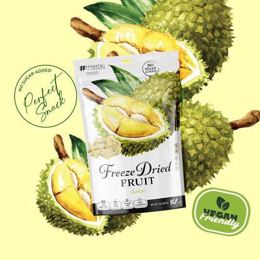 Freeze Dried Durian - No Sugar Added