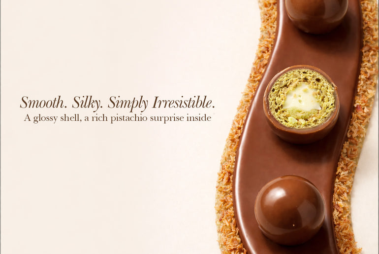 Bind Dubai Pistachio Milk Chocolate Balls