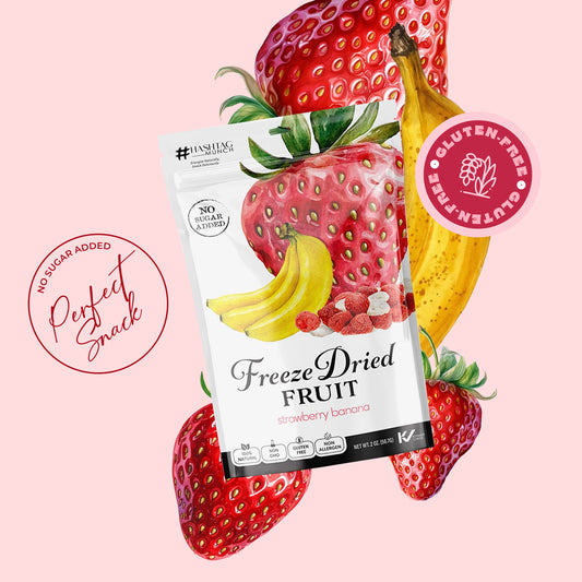 Freeze Dried Strawbery Banana - No Added Sugar