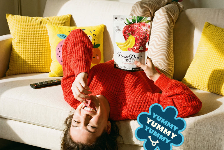 Freeze Dried Strawbery Banana - No Added Sugar