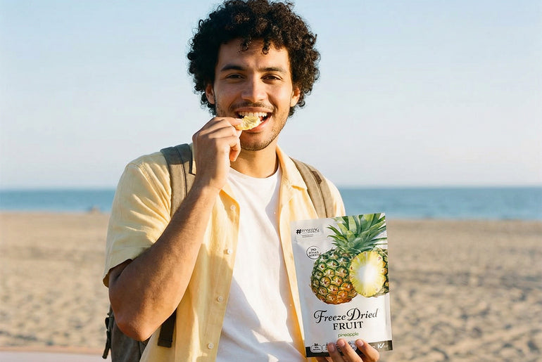 Freeze Dried Pineapple - No Added Sugar
