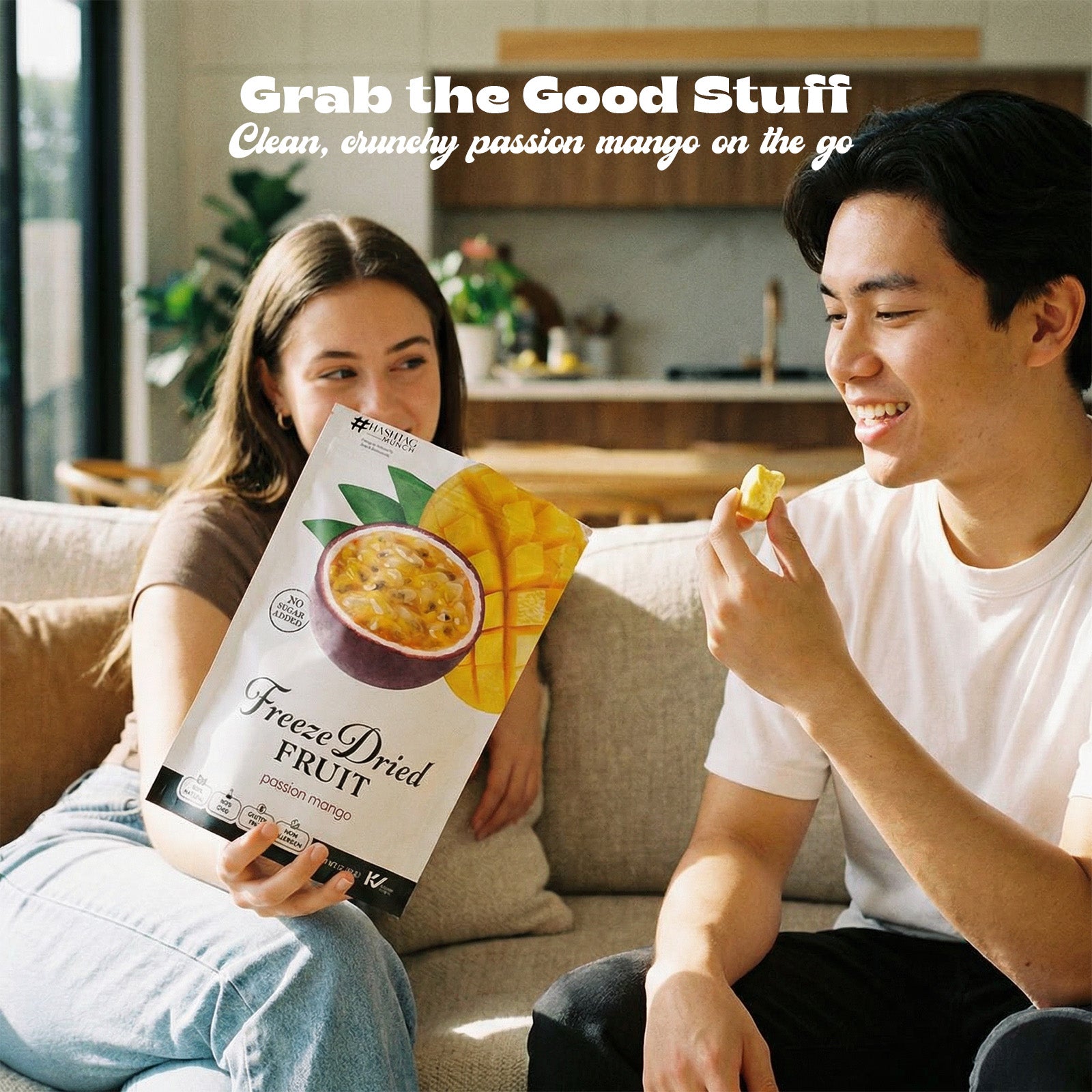 Freeze Dried Passion Mango - No Sugar Added