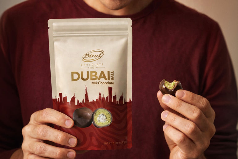 Bind Dubai Pistachio Milk Chocolate Balls