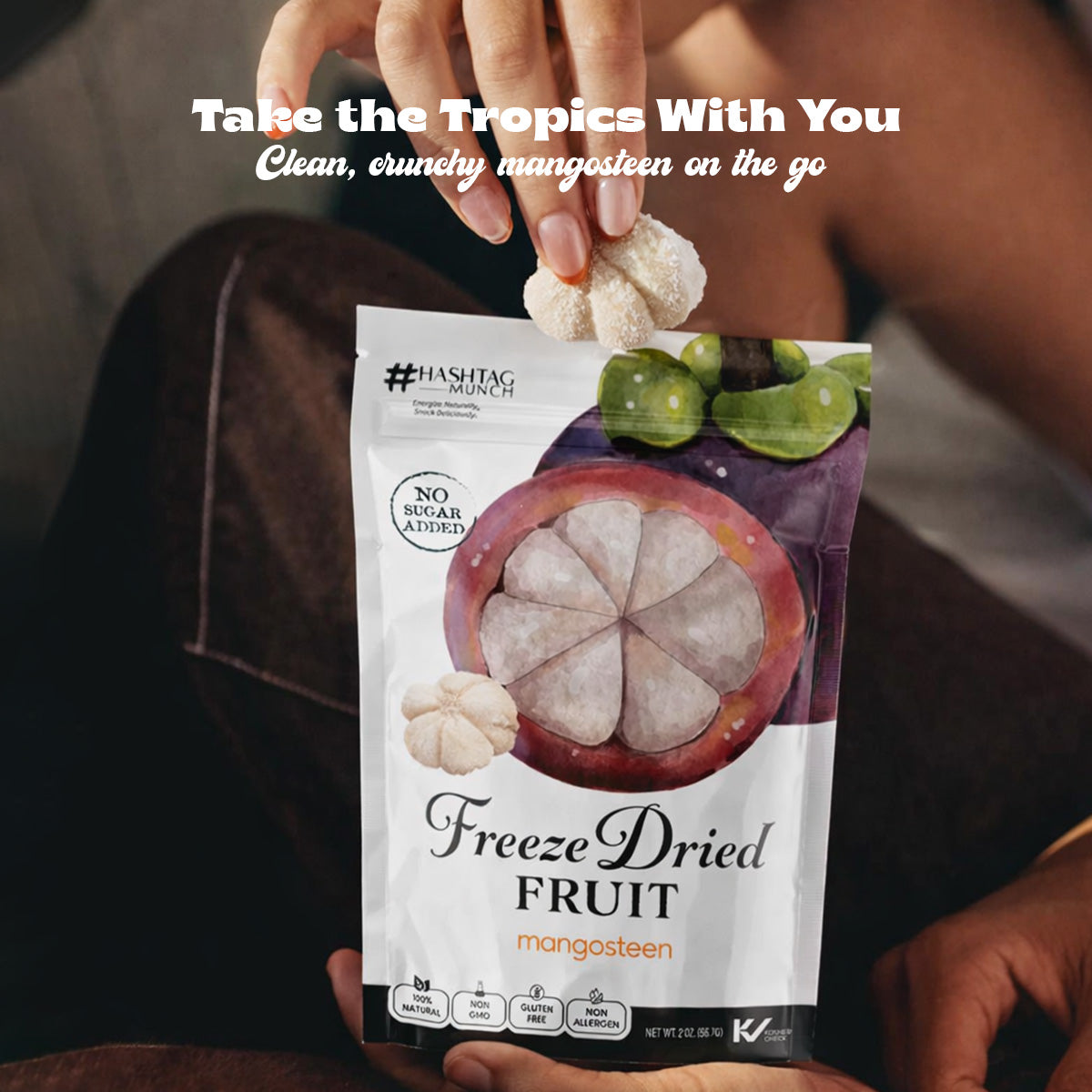 Freeze Dried Mangosteen - No Sugar Added