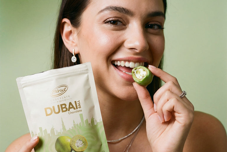Bind Dubai Pistachio Kunafa Chocolate Balls
