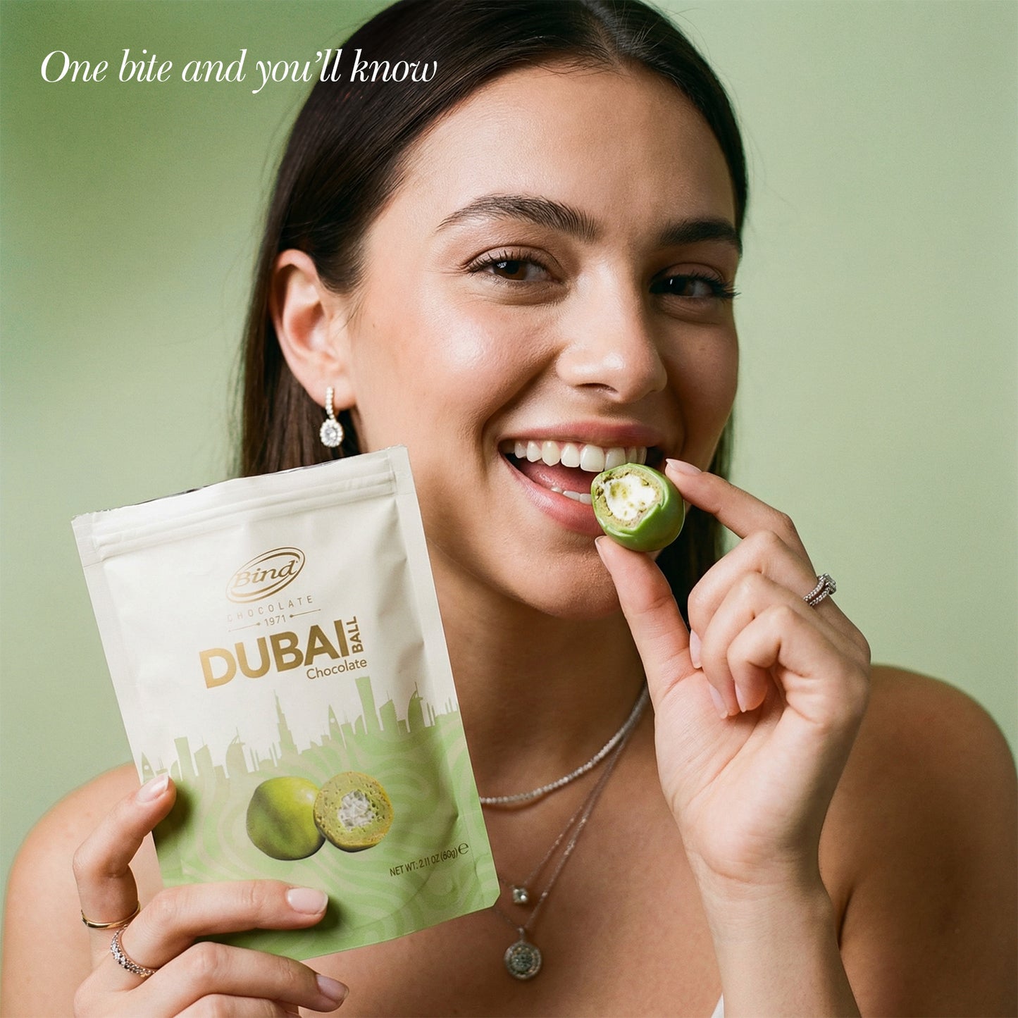 Bind Dubai Pistachio Kunafa Chocolate Balls