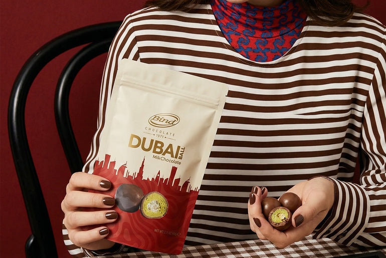 Bind Dubai Pistachio Milk Chocolate Balls