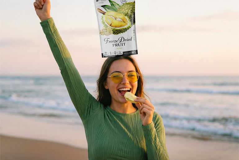 Freeze Dried Durian - No Sugar Added