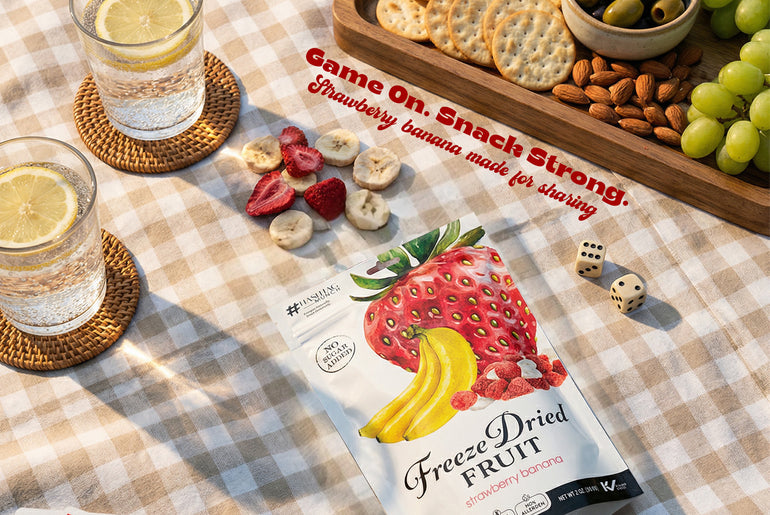 Freeze Dried Strawbery Banana - No Added Sugar