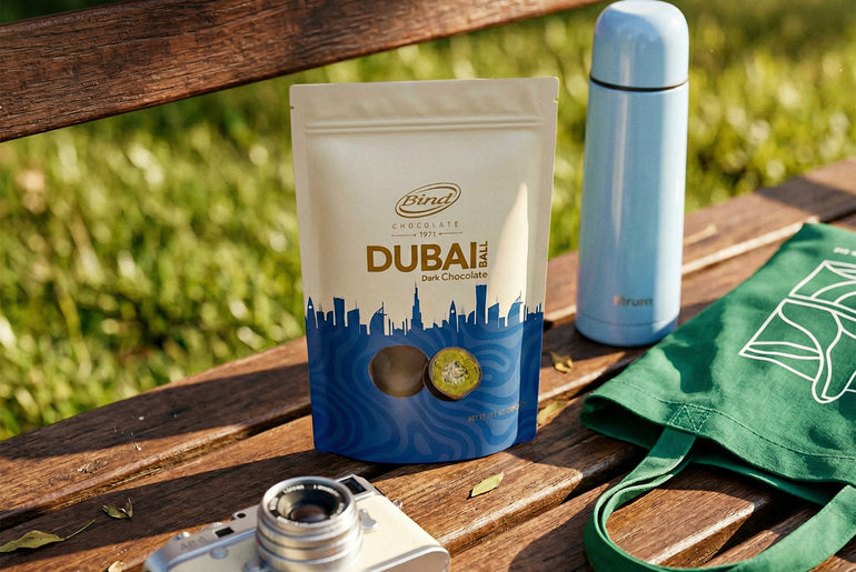 Bind Dubai Pistachio Kunafa Dark Chocolate Balls