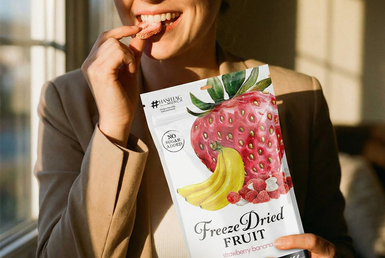 Freeze Dried Strawbery Banana - No Added Sugar