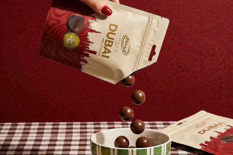 Bind Dubai Pistachio Milk Chocolate Balls