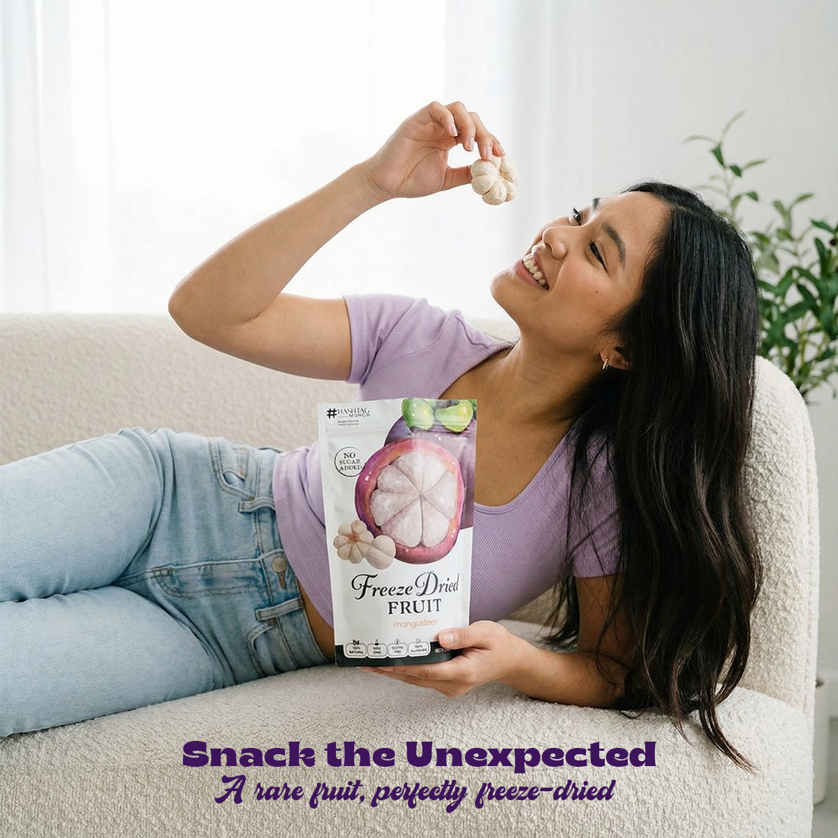 Freeze Dried Mangosteen - No Sugar Added