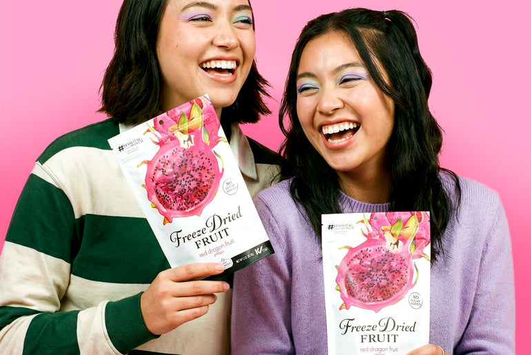 Freeze Dried Red Dragon Fruit - No Sugar Added