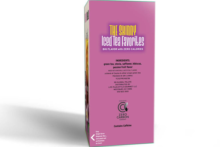 The Skinny Sweet Tea - Passion Fruit Flavoured Cold Brew Green Tea
