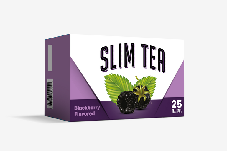 Slim Tea - Blackberry Flavored Green Tea