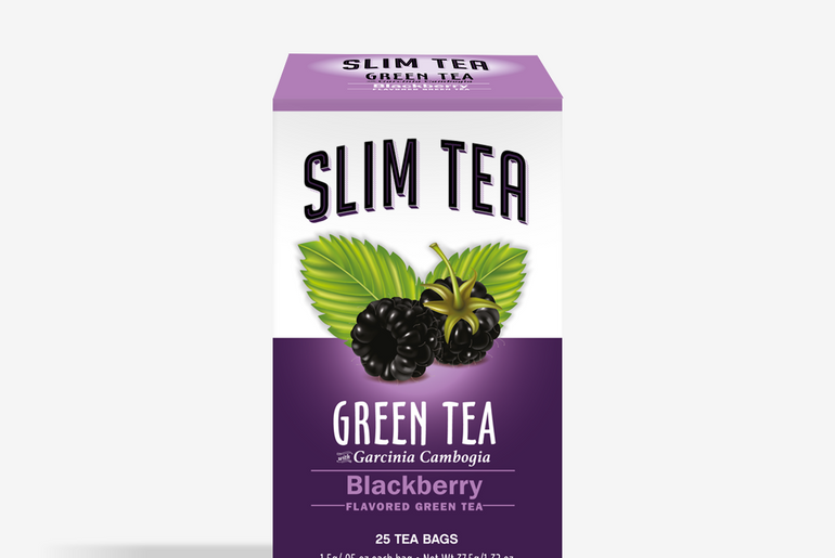Slim Tea - Blackberry Flavored Green Tea
