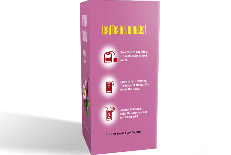 The Skinny Sweet Tea - Passion Fruit Flavoured Cold Brew Green Tea