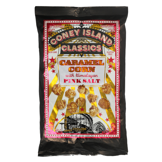 Coney Island - Caramel Corn With Pink Salt