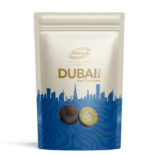 Bind Dubai Pistachio Kunafa Dark Chocolate Balls