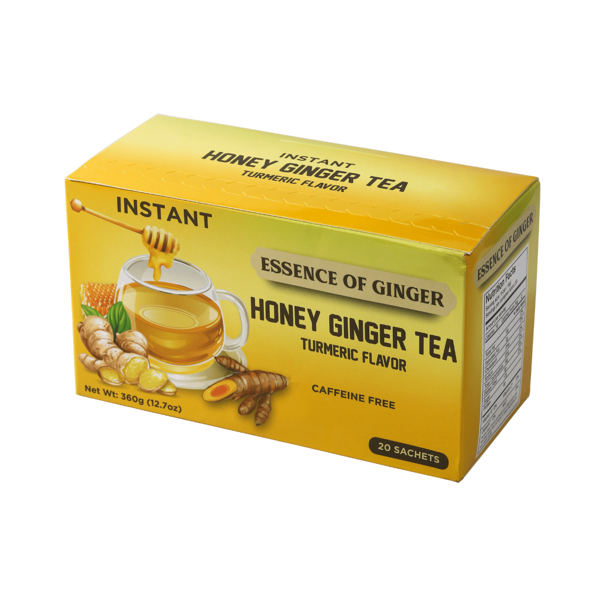 Essence of Ginger - Turmeric Flavored Honey Ginger Tea