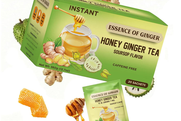 Essence of Ginger Honey Ginger Soursop Herbal Tea
