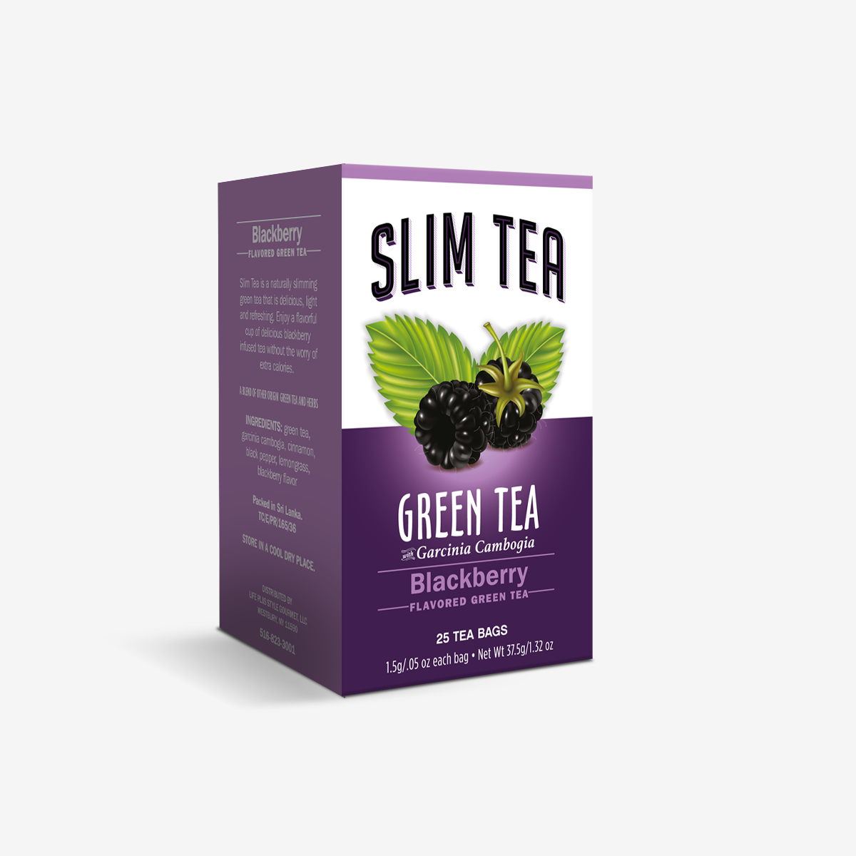 Slim Tea - Blackberry Flavored Green Tea