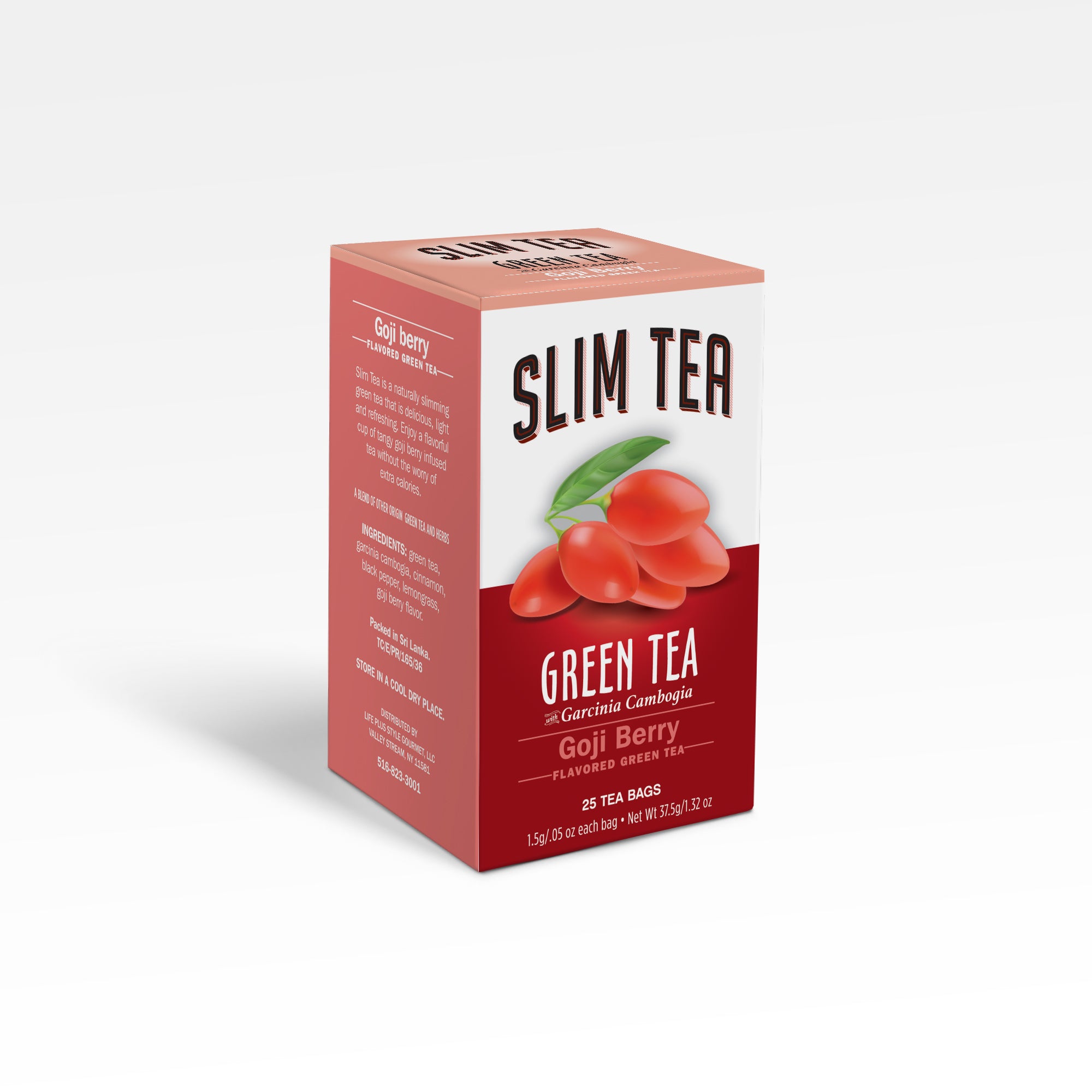 Slim Tea - Goji Berry Flavored Green Tea – Life plus style gourmet