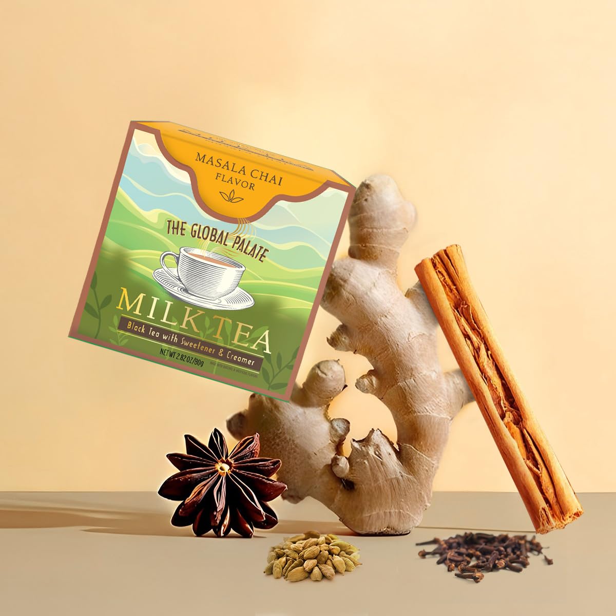 The Global Palate - Masala Chai Flavoured Milk Tea