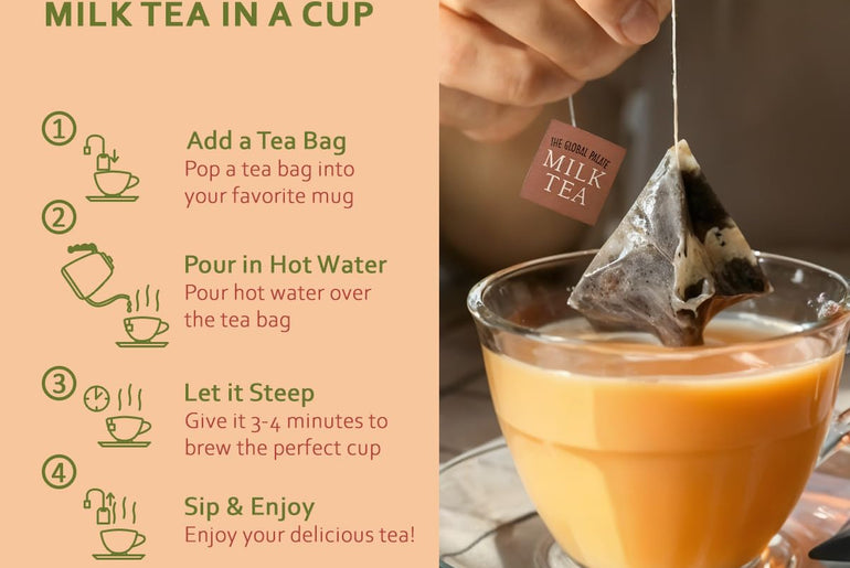 The Global Palate - Masala Chai Flavoured Milk Tea