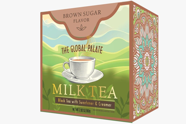The Global Palate - Brown Sugar Flavoured Milk Tea