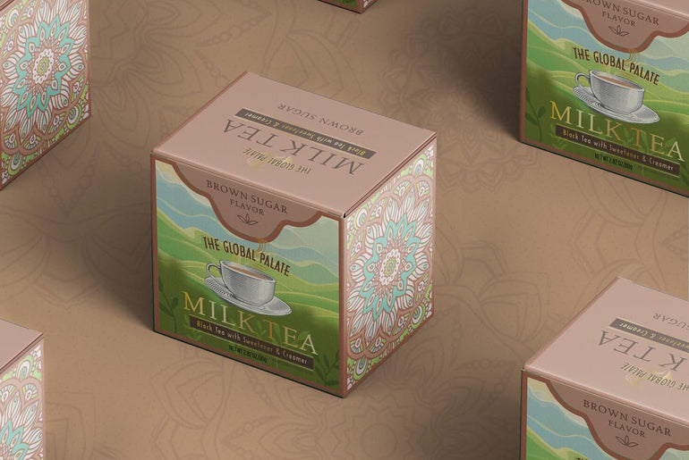 The Global Palate - Brown Sugar Flavoured Milk Tea