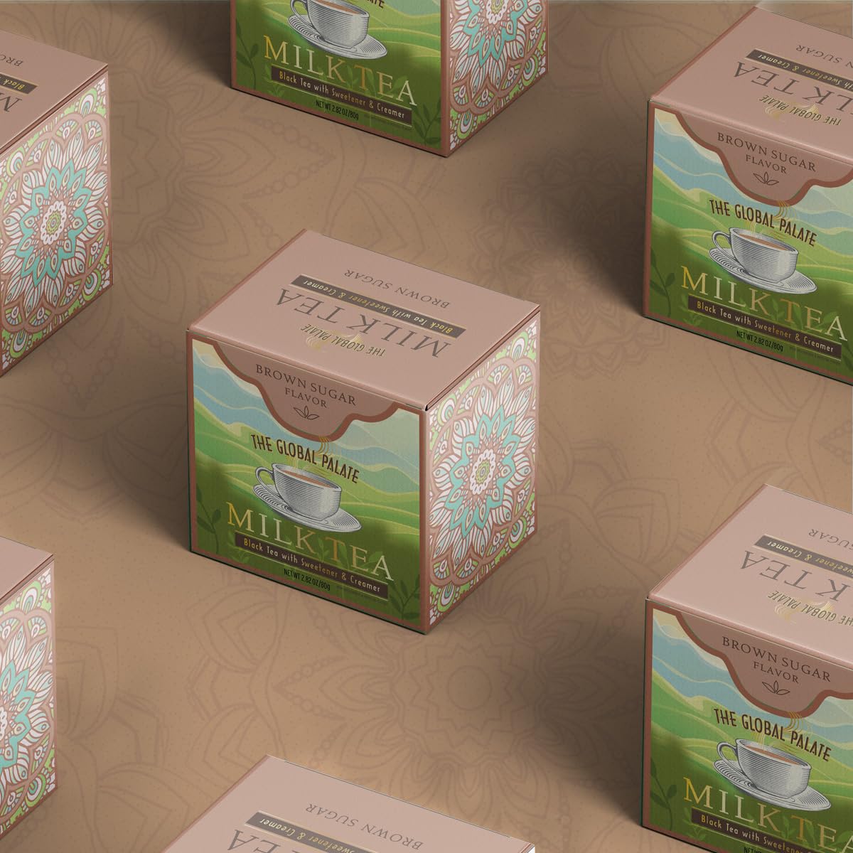 The Global Palate - Brown Sugar Flavoured Milk Tea