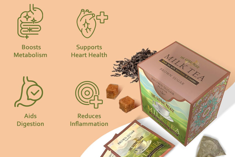 The Global Palate - Brown Sugar Flavoured Milk Tea