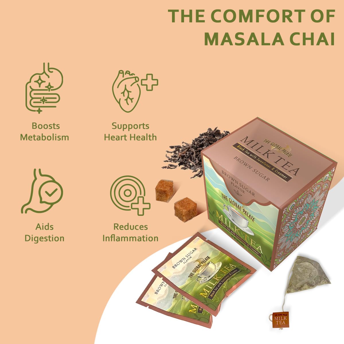 The Global Palate - Brown Sugar Flavoured Milk Tea