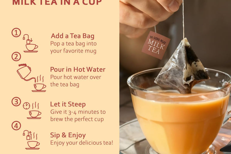 The Global Palate - Brown Sugar Flavoured Milk Tea