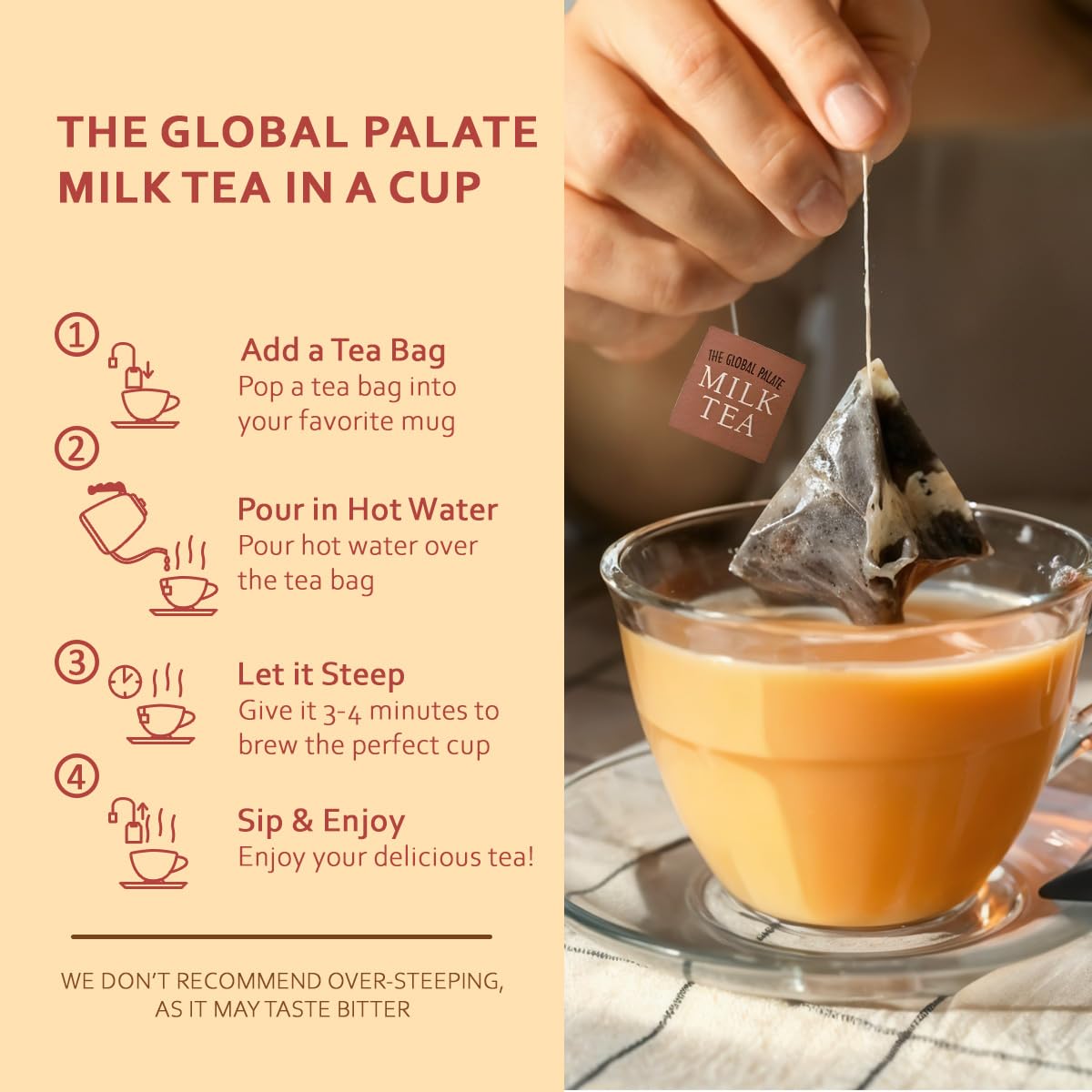 The Global Palate - Brown Sugar Flavoured Milk Tea