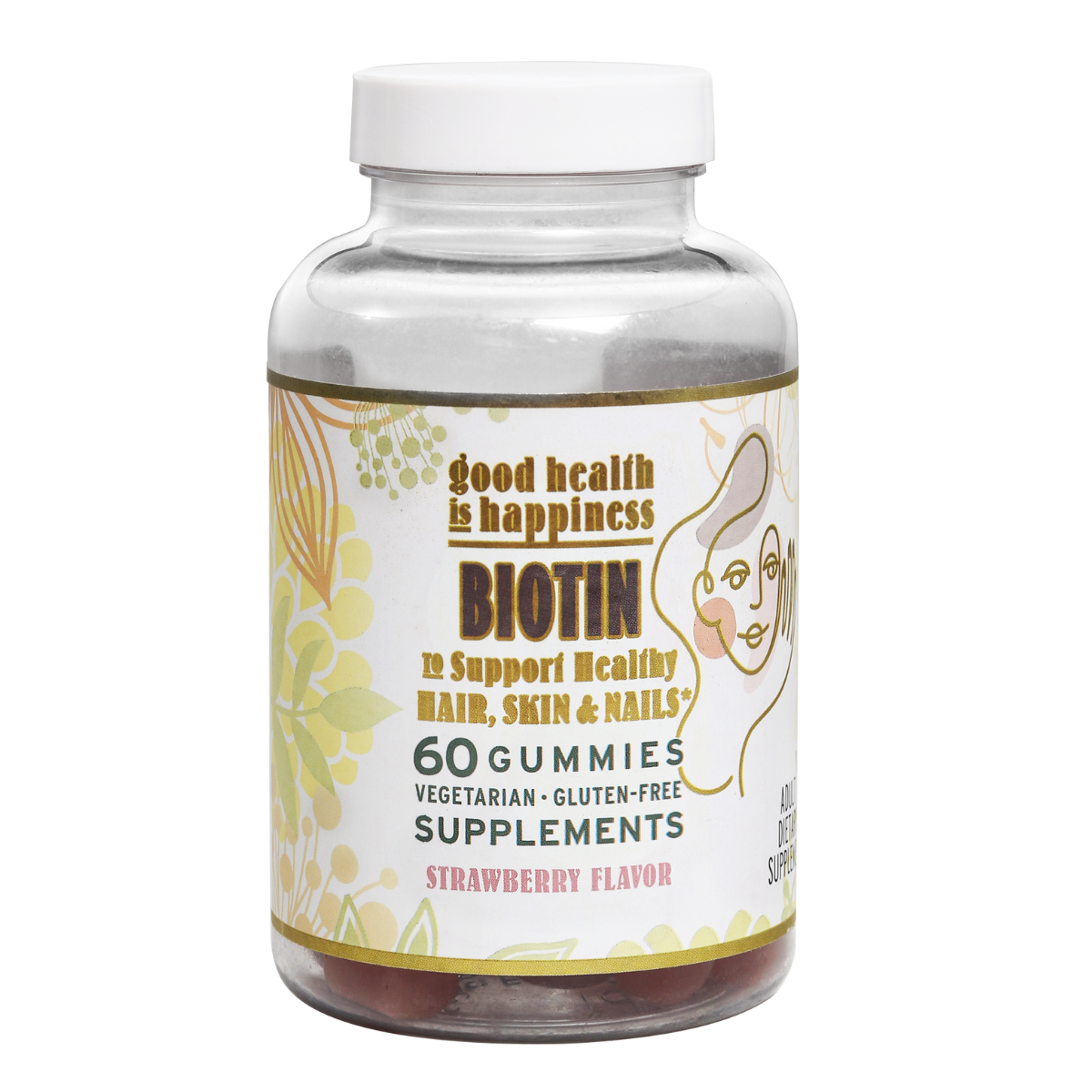 Good Health is Happiness - Biotin Supplementary Gummies