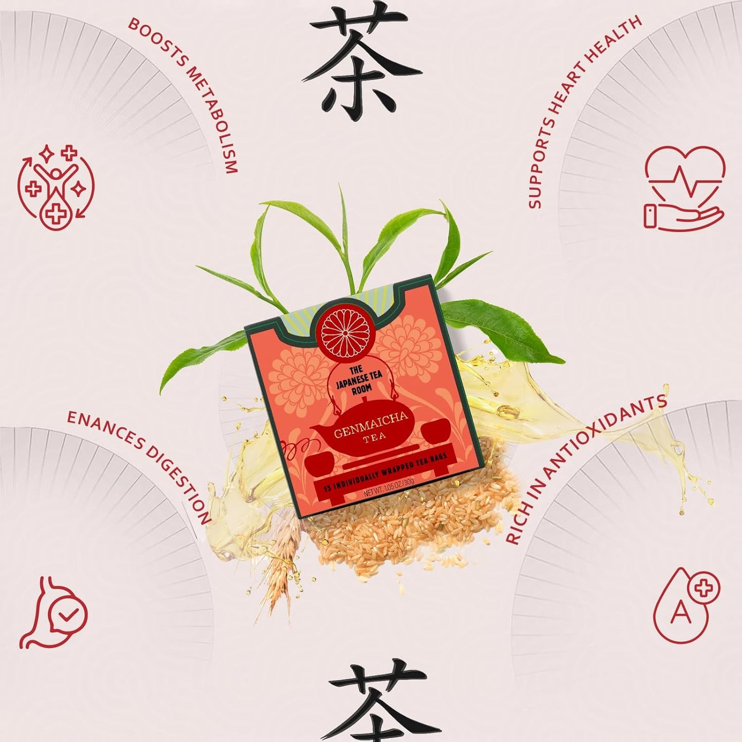 The Japanese Tea Room - Genmaicha Tea