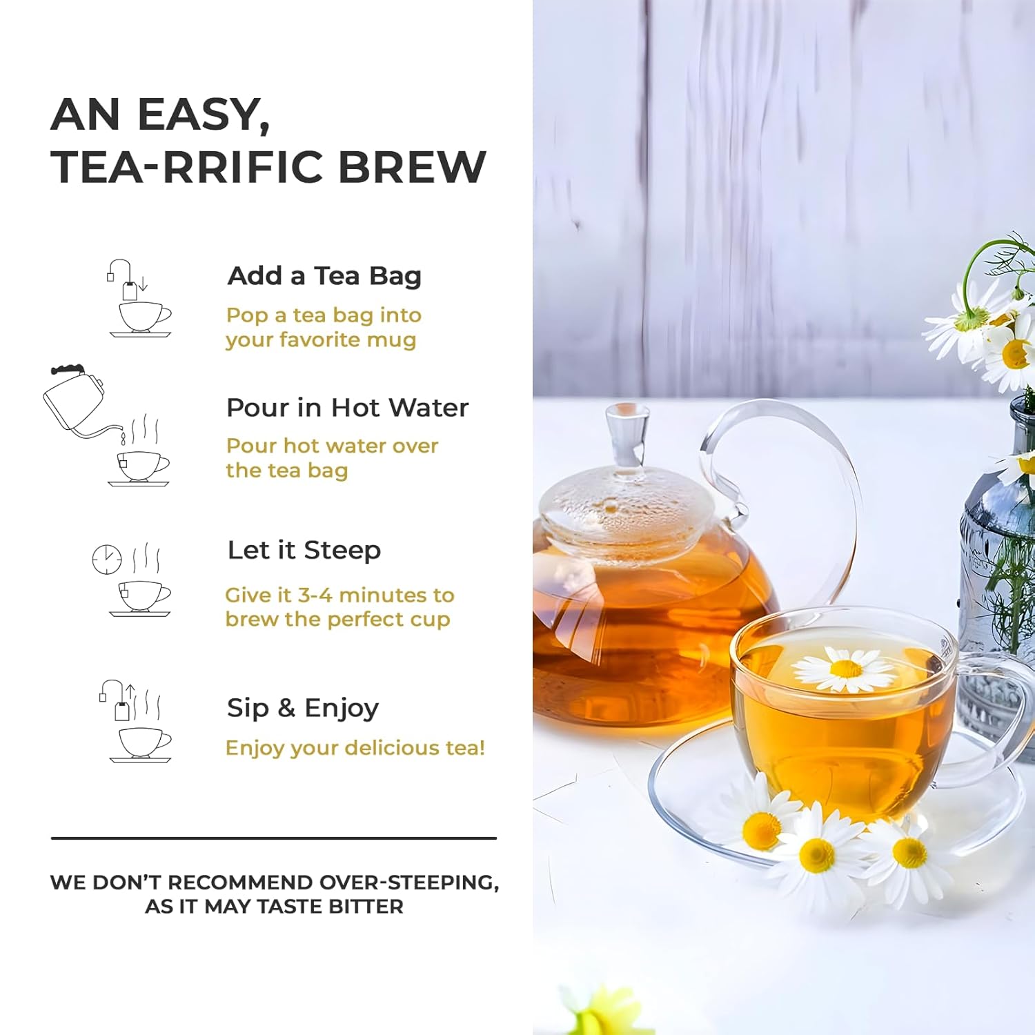 Of The Earth - Chamomile Herbal Tea