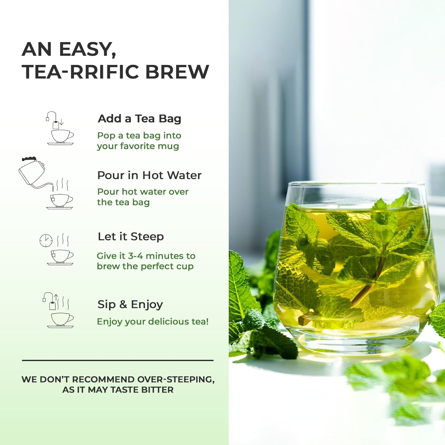 Of The Earth - Peppermint Herbal Tea