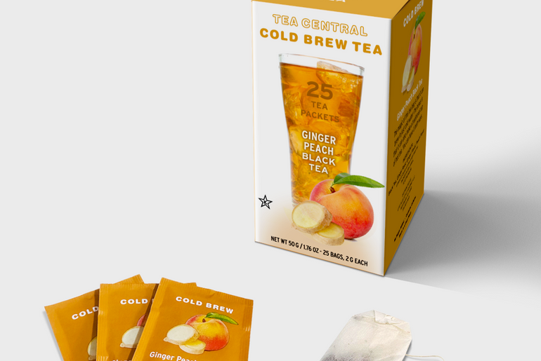 Tea Central - Ginger Peach Black tea
