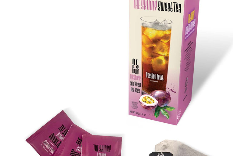 The Skinny Sweet Tea - Passion Fruit Flavoured Cold Brew Green Tea
