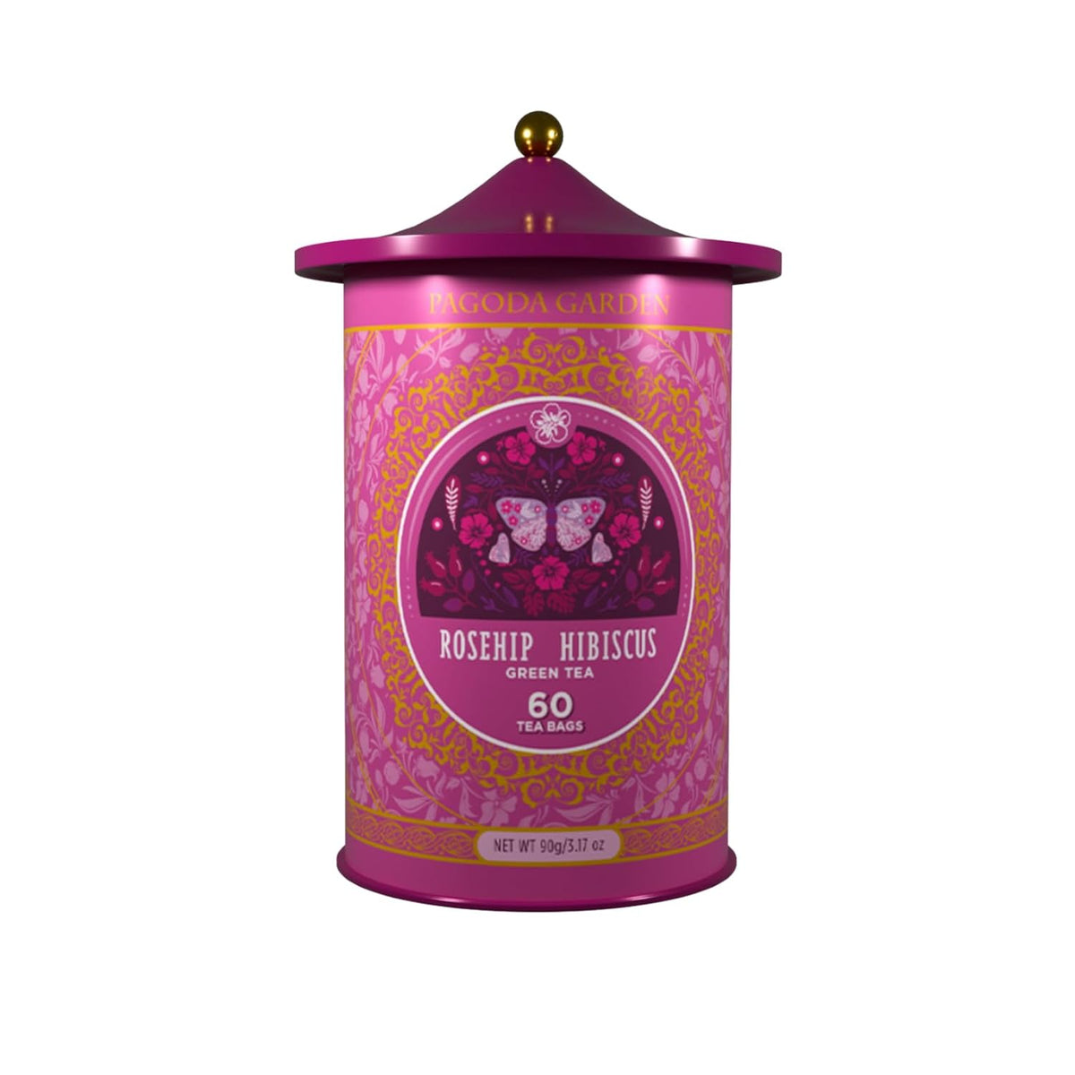 Pagoda Garden - Rosehip Hibiscus Green Tea