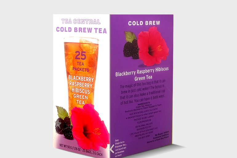 Tea Central - Blackberry Raspberry Hibiscus Green Tea